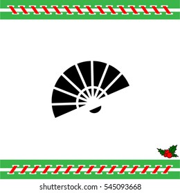 Web line icon. Veer, fan