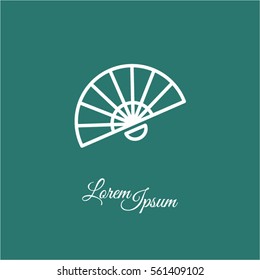 Web line icon. Veer, fan