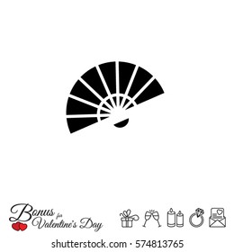 Web line icon. Veer, fan