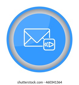 Web line icon. Voice messages