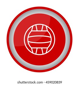 Web line icon. Water polo