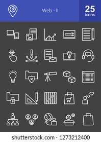 Web Line Icons