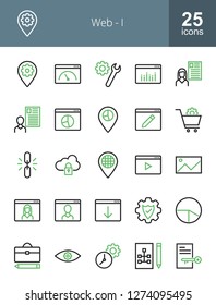 Web Line Icons