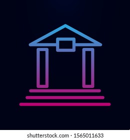 Web line nolan icon. Simple thin line, outline vector of finance icons for ui and ux, website or mobile application
