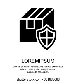 Web line icon.Ã??Ã?? Privacy Delivery, purchase protection