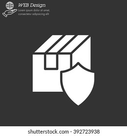 Web line icon.Ã??Ã?? Privacy Delivery, purchase protection