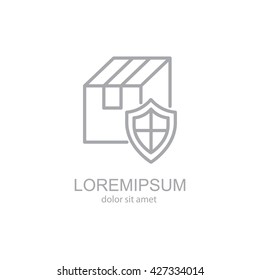 Web line icon.Ã??Ã?? Privacy Delivery, purchase protection