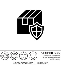 Web line icon.Ã??Ã?? Privacy Delivery, purchase protection
