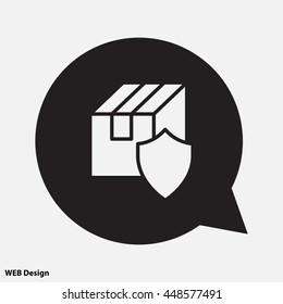 Web line icon.Ã??Ã?? Privacy Delivery, purchase protection