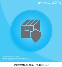 Web line icon.Ã??Ã?? Privacy Delivery, purchase protection