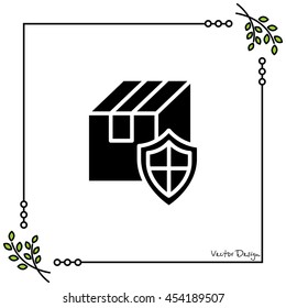 Web line icon.Ã??Ã?? Privacy Delivery, purchase protection