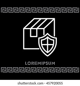 Web line icon.Ã??Ã?? Privacy Delivery, purchase protection