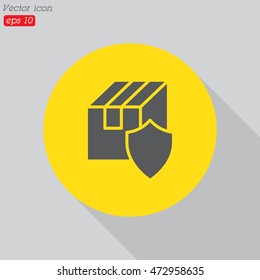 Web line icon.Ã??Ã?? Privacy Delivery, purchase protection