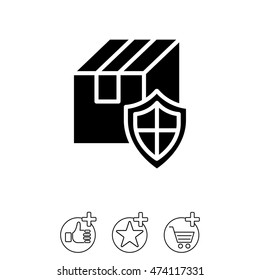 Web line icon.Ã??Ã?? Privacy Delivery, purchase protection