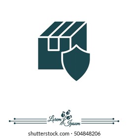 Web line icon.Ã??Ã?? Privacy Delivery, purchase protection