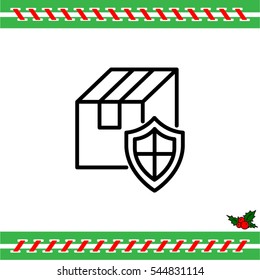 Web line icon.Ã??Ã?? Privacy Delivery, purchase protection