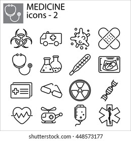Web line set. Medicine - 2