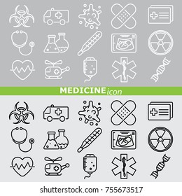 Web line set. Medicine