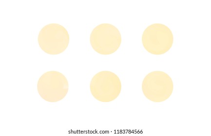 Web Linear Gradients Round Set with Modern Abstract Backgrounds. Trendy and Modern Colors Gradient Content Backdrops. Lush Gradient Set for Website, Screens, Mobile App UI and UX Design. Colorful RGB.