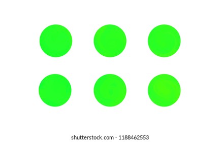 Web Linear Gradients Round Set with Modern Abstract Backgrounds. Trendy and Modern Colors Gradient Content Backdrops. Lush Gradient Set for Website, Screens, Mobile App UI and UX Design. Colorful RGB.