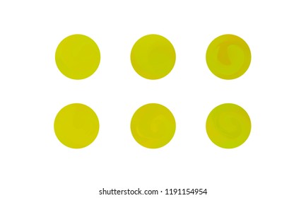 Web Linear Gradients Round Set with Modern Abstract Backgrounds. Trendy and Modern Colors Gradient Content Backdrops. Lush Gradient Set for Website, Screens, Mobile App UI and UX Design. Colorful RGB.