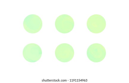 Web Linear Gradients Round Set with Modern Abstract Backgrounds. Trendy and Modern Colors Gradient Content Backdrops. Lush Gradient Set for Website, Screens, Mobile App UI and UX Design. Colorful RGB.