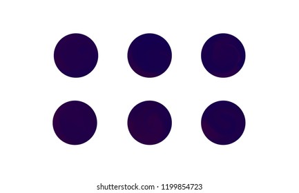 Web Linear Gradients Round Set with Modern Abstract Backgrounds. Trendy and Modern Colors Gradient Content Backdrops. Lush Gradient Set for Website, Screens, Mobile App UI and UX Design. Colorful RGB.