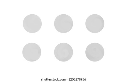 Web Linear Gradients Round Set with Modern Abstract Backgrounds. Trendy and Modern Colors Gradient Content Backdrops. Lush Gradient Set for Website, Screens, Mobile App UI and UX Design. Colorful RGB.