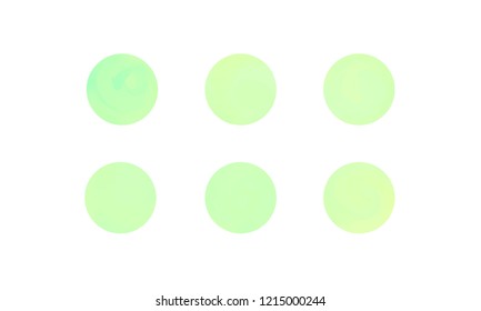 Web Linear Gradients Round Set with Modern Abstract Backgrounds. Trendy and Modern Colors Gradient Content Backdrops. Lush Gradient Set for Website, Screens, Mobile App UI and UX Design. Colorful RGB.