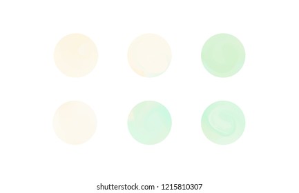 Web Linear Gradients Round Set with Modern Abstract Backgrounds. Trendy and Modern Colors Gradient Content Backdrops. Lush Gradient Set for Website, Screens, Mobile App UI and UX Design. Colorful RGB.