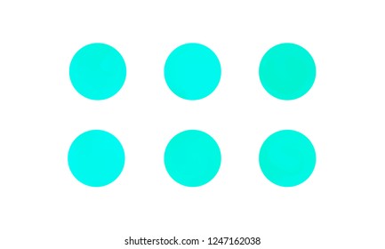 Web Linear Gradients Round Set with Modern Abstract Backgrounds. Trendy and Modern Colors Gradient Content Backdrops. Lush Gradient Set for Website, Screens, Mobile App UI and UX Design. Colorful RGB.