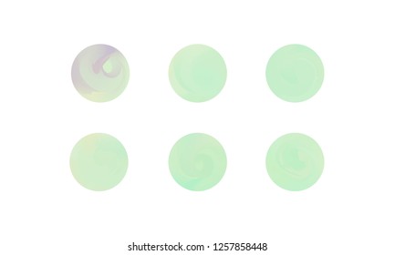 Web Linear Gradients Round Set with Modern Abstract Backgrounds. Trendy and Modern Colors Gradient Content Backdrops. Lush Gradient Set for Website, Screens, Mobile App UI and UX Design. Colorful RGB.