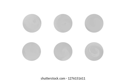Web Linear Gradients Round Set with Modern Abstract Backgrounds. Trendy and Modern Colors Gradient Content Backdrops. Lush Gradient Set for Website, Screens, Mobile App UI and UX Design. Colorful RGB.