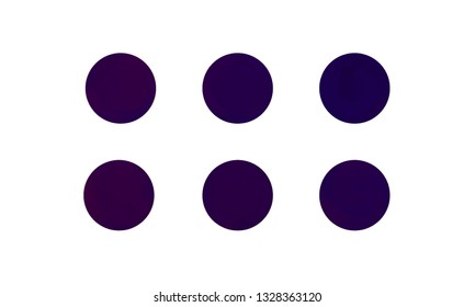 Web Linear Gradients Round Set with Modern Abstract Backgrounds. Trendy and Modern Colors Gradient Content Backdrops. Lush Gradient Set for Website, Screens, Mobile App UI and UX Design. Colorful RGB.