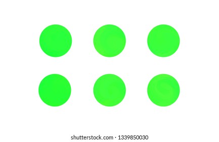 Web Linear Gradients Round Set with Modern Abstract Backgrounds. Trendy and Modern Colors Gradient Content Backdrops. Lush Gradient Set for Website, Screens, Mobile App UI and UX Design. Colorful RGB.