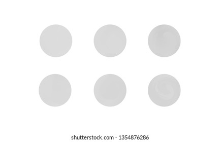 Web Linear Gradients Round Set with Modern Abstract Backgrounds. Trendy and Modern Colors Gradient Content Backdrops. Lush Gradient Set for Website, Screens, Mobile App UI and UX Design. Colorful RGB.