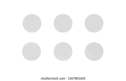 Web Linear Gradients Round Set with Modern Abstract Backgrounds. Trendy and Modern Colors Gradient Content Backdrops. Lush Gradient Set for Website, Screens, Mobile App UI and UX Design. Colorful RGB.