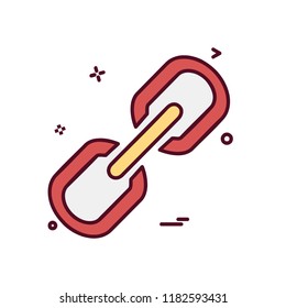 Web link icon design vector