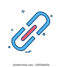 Web link icon design vector