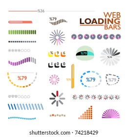 web loading bars