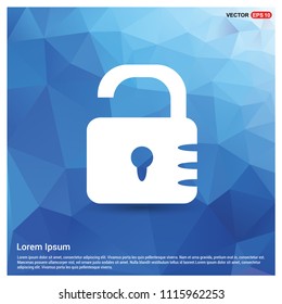 Web Lock Icon - Free vector icon