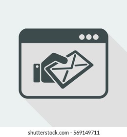 Web Mail Service Icon