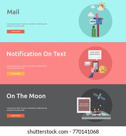 Web Maintenance Banner Design