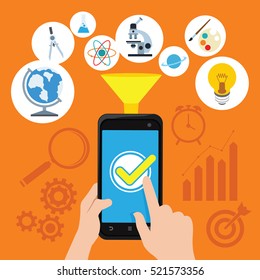 web marketing seo concept