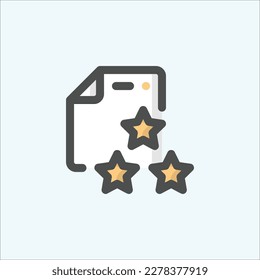  web marketing, testimonials  icon, isolated colored outline icon in light background, perfect for website, blog, logo, graphic design, social media, UI, mobile app