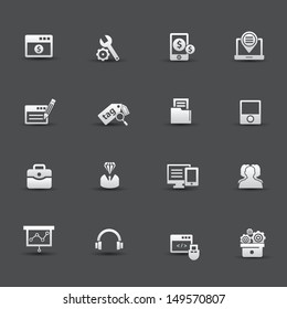 Web media, Seo icons,vector