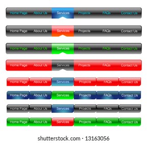 Web menu