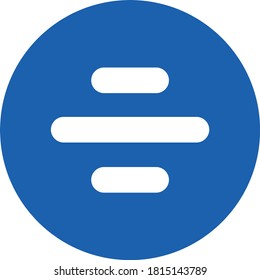 web menu icon. concept web buttons. vector illustration. Flat design style
expand menu button.