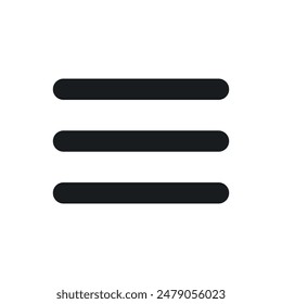 Web Menu Icon Perfect for Navigation and User Interfaces