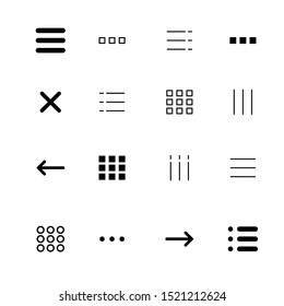 Web Menu And Ui Icons Set